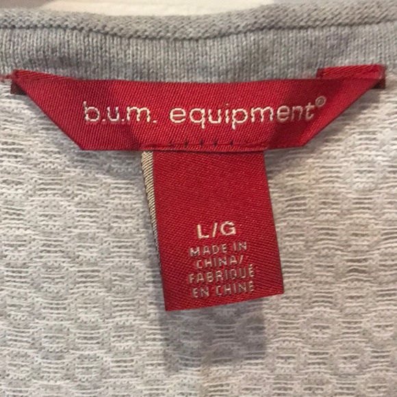 3/$20 Grey and White Patterned cardigan - Picture 3 of 5